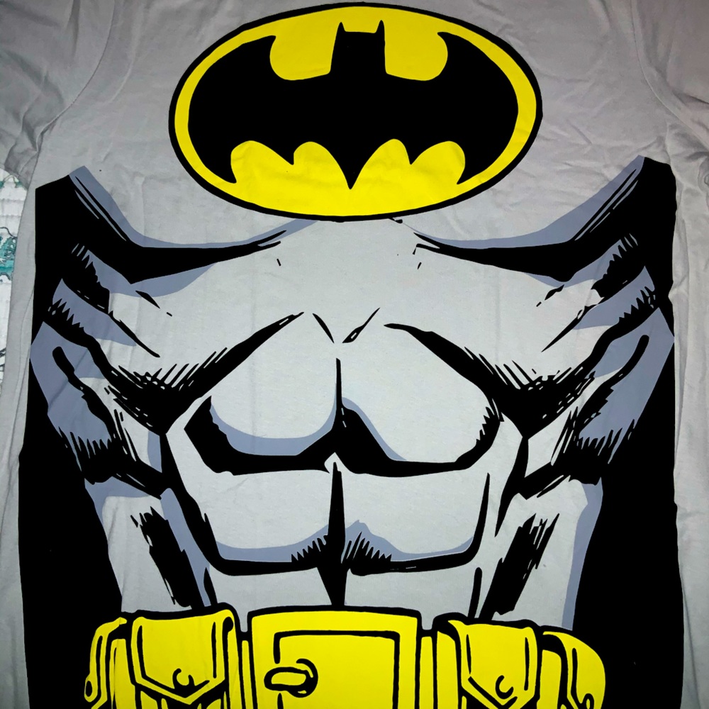 New Medium Batman Muscle Design Shirt
